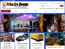 Tablet Screenshot of primeiroevento.com.br